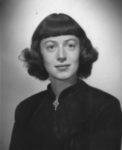Ursula K. Le Guin, New York City, 1953. Courtesy of the Estate of Ursula K. Le Guin.